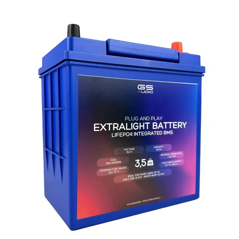Mini ISO LifePo4 13.2V Extra light 30Ah - LiFePO4 Top-Seller