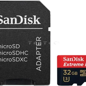 SanDisk microSDHC Extreme Pro 32GB + SD + Rescue Kracherpreis