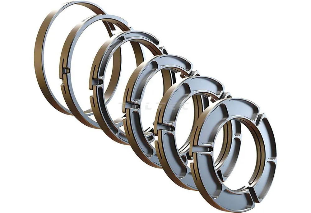 Solange Der Vorrat Reicht Bright Tangerine Clamp On Ring 143-114mm