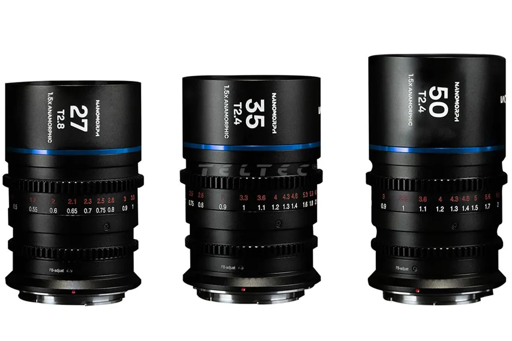 LAOWA Nanomorph S35 Prime 3er Set L-Mount blau Top-Seller