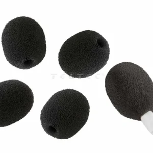 Direkt Vom Hersteller Radius Windshields Lavalier Mic Foam Windshields Black, Pack of 5