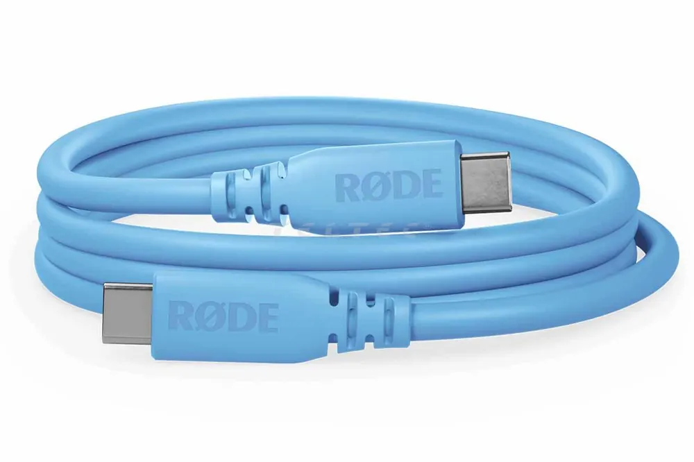 Must-Have Rode SC27-B SuperSpeed USB-C auf USB-C Kabel, 200 cm, blau