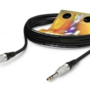 Audiokabel CSR2-1000-SW 6,3 mm Stereo Klinke, 10 m, schwarz Nur Für Kurze Zeit