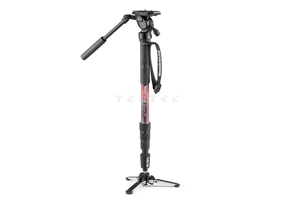 Sale Manfrotto MVMELMIIA4LIVE Video-Einbeinstativ Aluminium Kit mit Fluidkopf