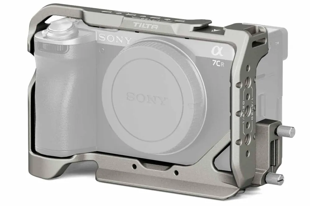 Sichere Zahlung Tilta TA-T60-FCC-TG Full Camera Cage for Sony a7C II / a7C R - Titanium Gray