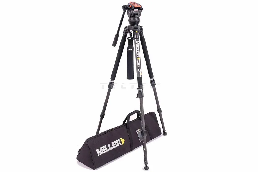 Kracherpreis Miller 4057 Versa CXV6 Solo-Q 75 2-St Carbon Fiber Tripod System