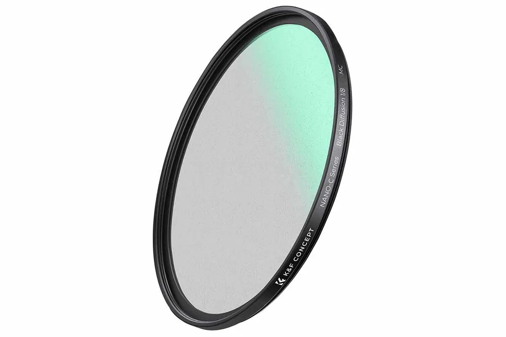 K&F Concept 82 mm C Series Black Mist Filter 1/8, Ultra-thin multilayer Green Coating Billig