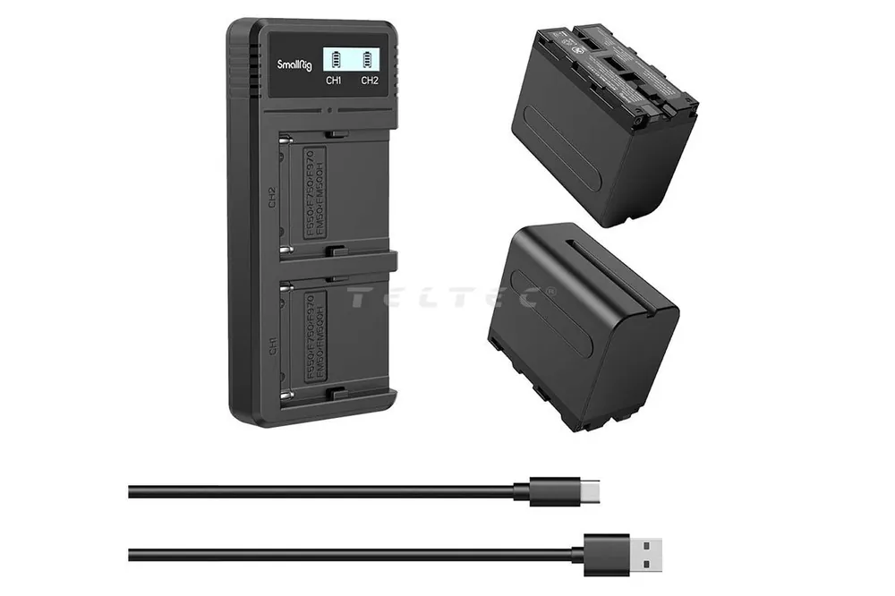 Zertifiziert SmallRig 3823 NP-F970 Battery und Charger Kit