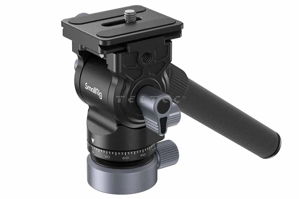 SmallRig 4170B Fluidkopf Mount-Platte mit Nivelliersockel CH20 Neuheit