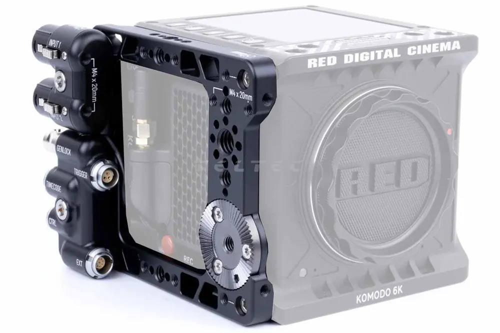 MID49 M49-BOB-SPB-K RED Komodo Breakout Boxes and Side Plate Bundle Heißes Angebot