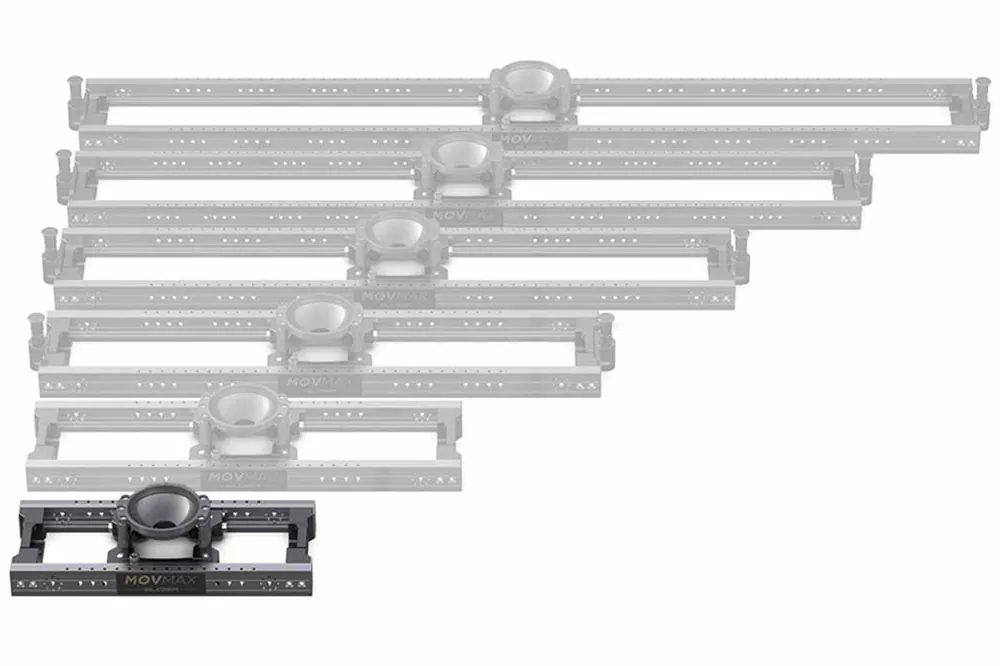 Nur Heute MOVMAX Slider With 100mm Bowl Mount (600mm)