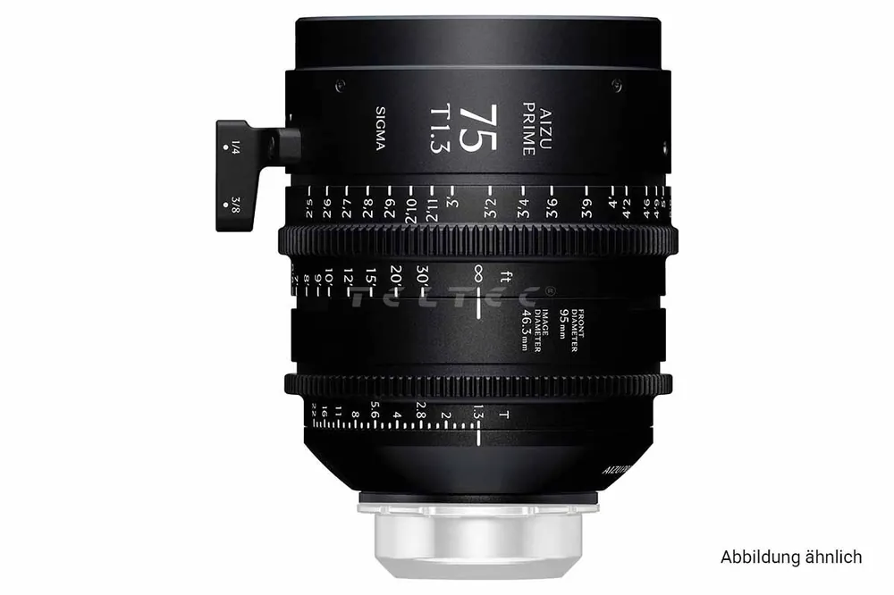 Sigma AIZU PRIME 75 mm T1.3 LF FL F/VE - E-Mount, metrisch Preisreduziert