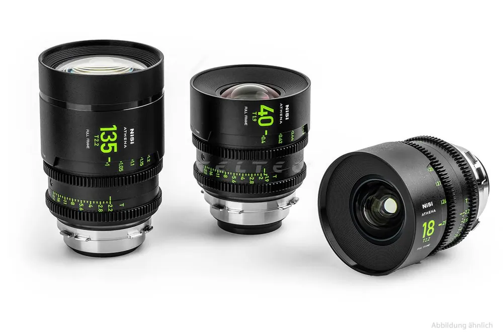 NiSi Athena Prime Add-on Set (18 / 40 / 135 mm) - G-Mount (No Drop-In Filter) Super-Preis