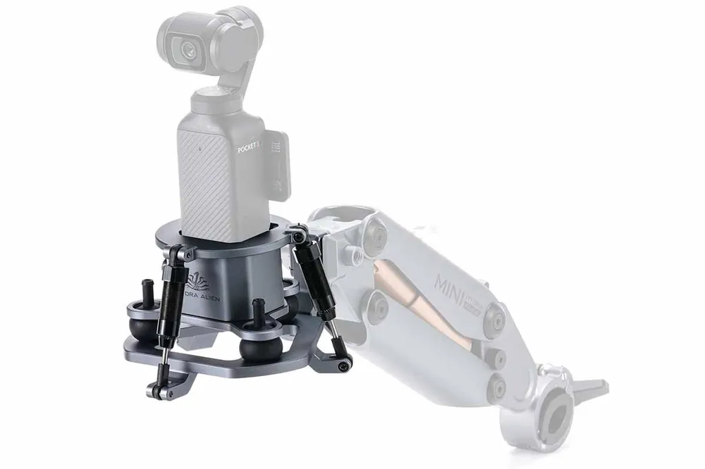 Tilta HDA-T15-SAH-TG Shock Absorbing Head für Hydra Alien Mini - Titanium Gray Saisonangebot