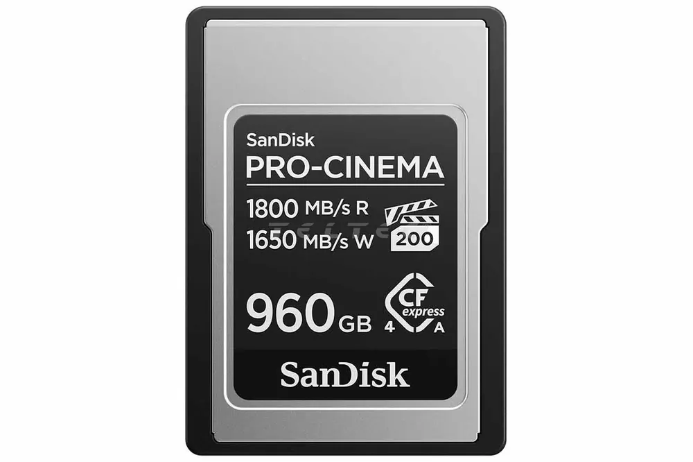 Neu SanDisk PRO-CINEMA CFexpress Type-A-Speicherkarte - 960 GB