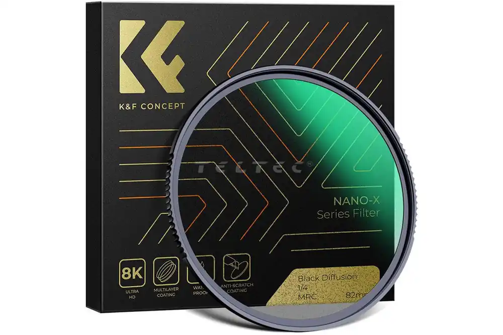 K&F Concept 82 mm,Nano-X,Optical glass black diffusion filter 1/4 Jetzt Kaufen
