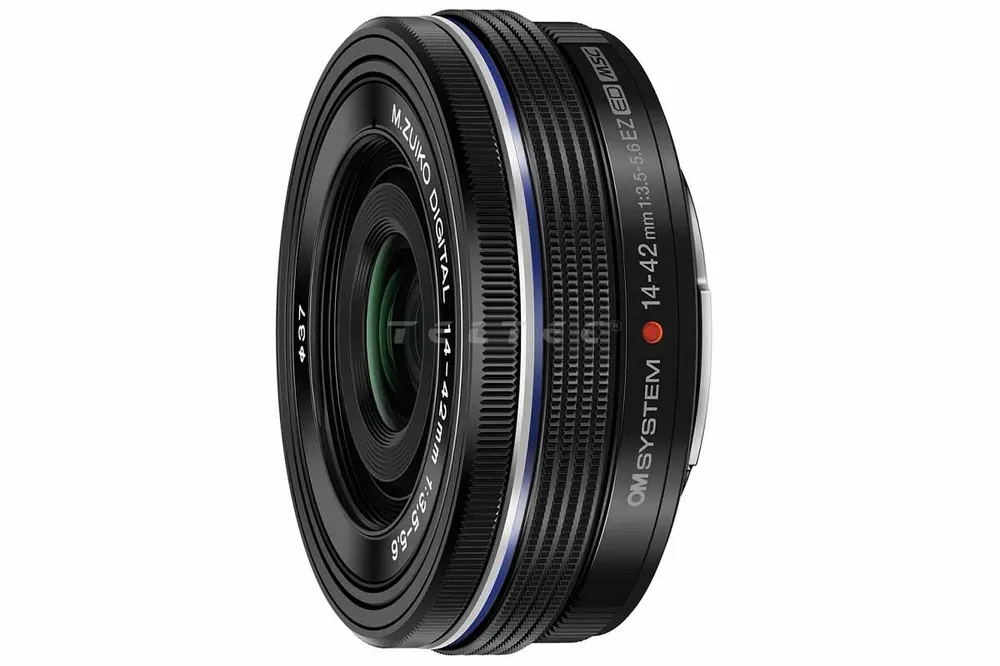 OM SYSTEM M.Zuiko ED 3,5-5,6/14-42 mm EZ Pancake schwarz Markenprodukt
