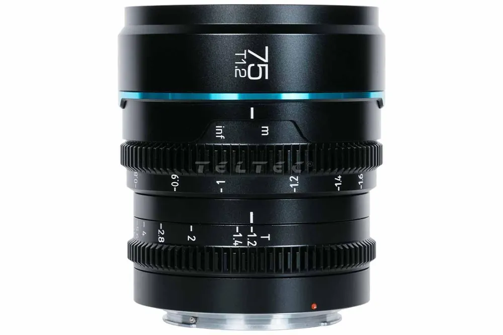 Abverkauf SIRUI Night Walker 75mm T1.2 S35 Manual Focus Cine Objektiv (RF Mount, Black)