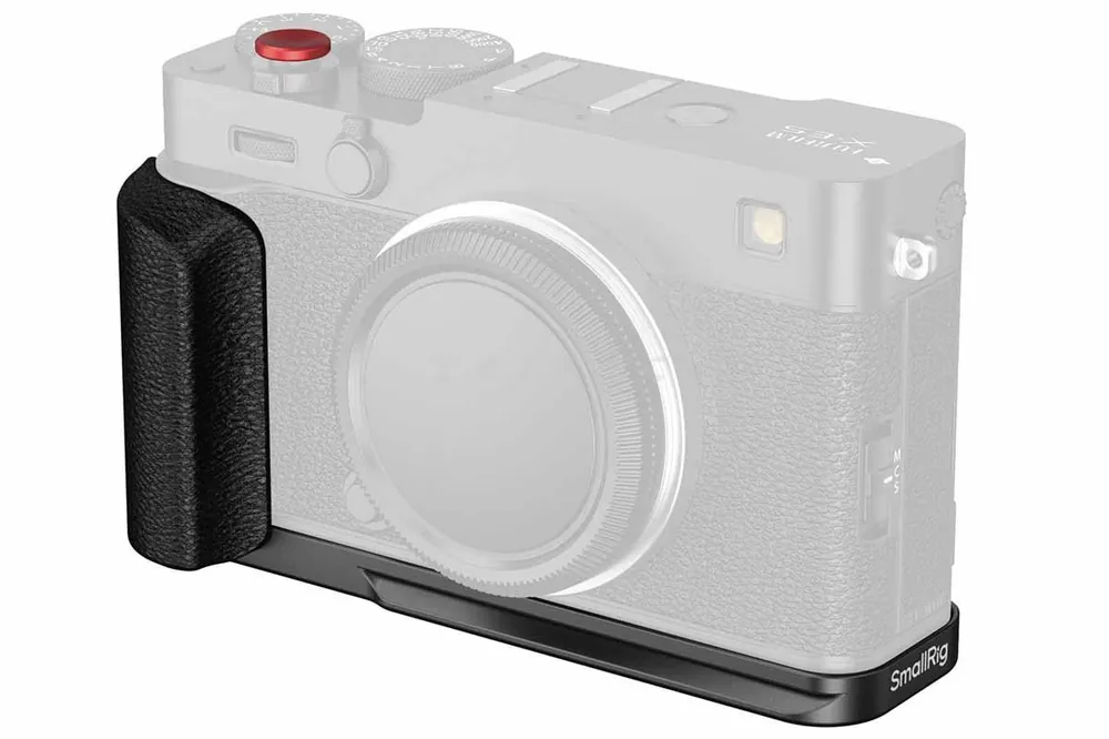Angebot SmallRig 5448 L-Shaped Mount Plate with Silicone Handle for FUJIFILM X-E5 (Black)