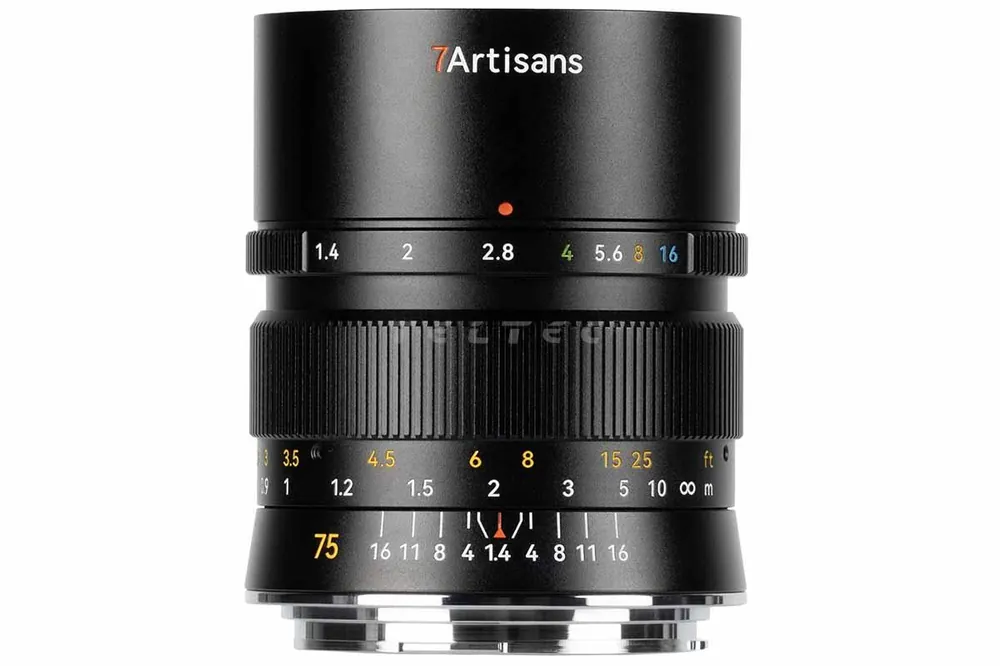 Wochenendangebot 7Artisans 75mm f/1,4 für Canon RF (Vollformat)