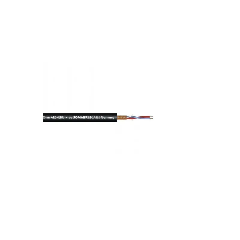 SOMMER CABLE Mikrofonkabel AES/EBU 2x0,14 100m sw SC-Micro-Stage Letzte Chance