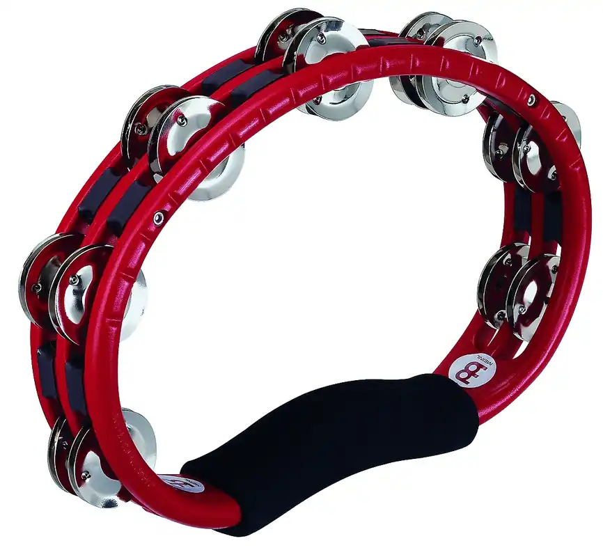Letzte Chance TMT1R Tambourine 2 reihig - Handmodell - rot