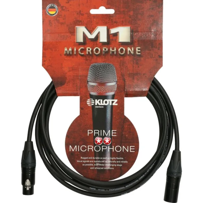 M1FM1N1000 Prime Mikrofonkabel 10m Neutrik Neu Im Sortiment