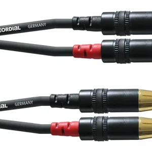 Versand Am Gleichen Tag CFU 6 CC 2x Cinch/RCA gold