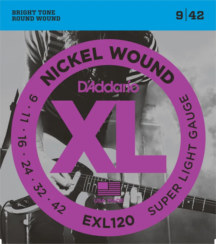 Direkt Vom Hersteller EXL120 Nickel Wound Super Light 9-42