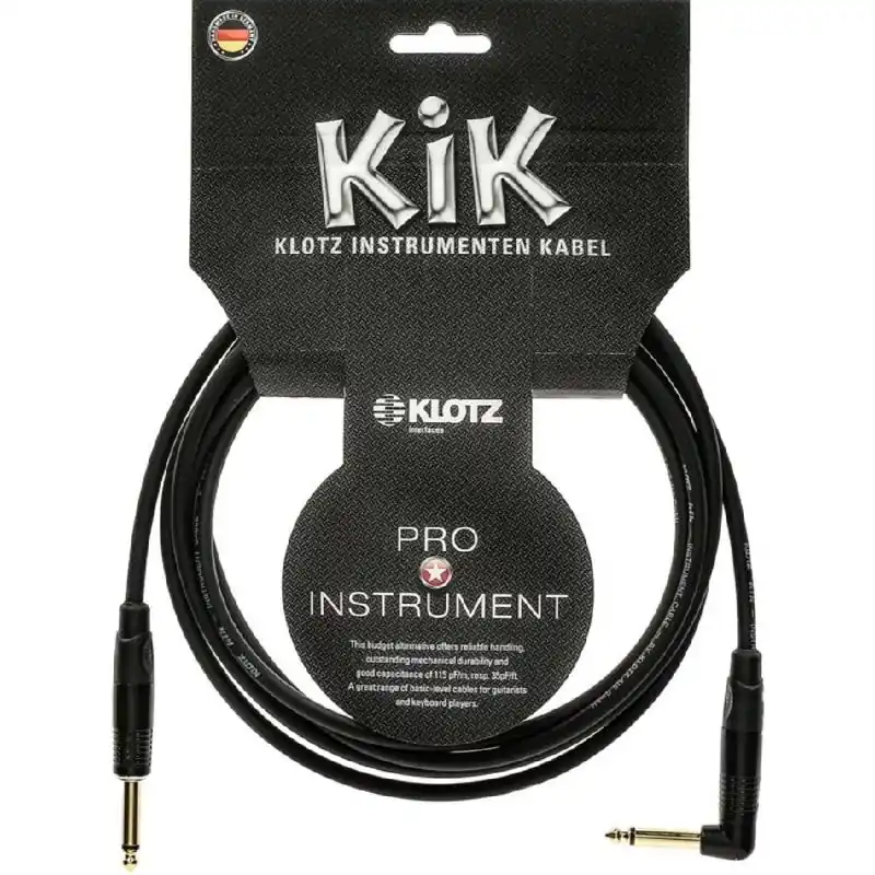KIK Instrumentenkabel 3m Winkel Must-Have