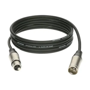 GRG1FM Mikrofonkabel 10m, sw. Greyhound Preisknaller