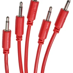 Geprüft Patchkabel 5er Pack 25 cm rot
