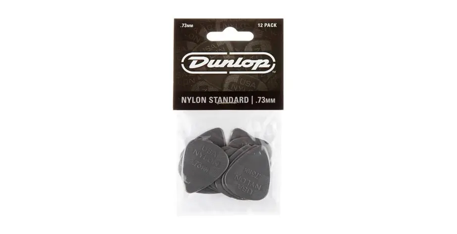 Nylon Standard Picks, Player's Pack 12 pcs., grey, 0.73 mm Neue Kollektion