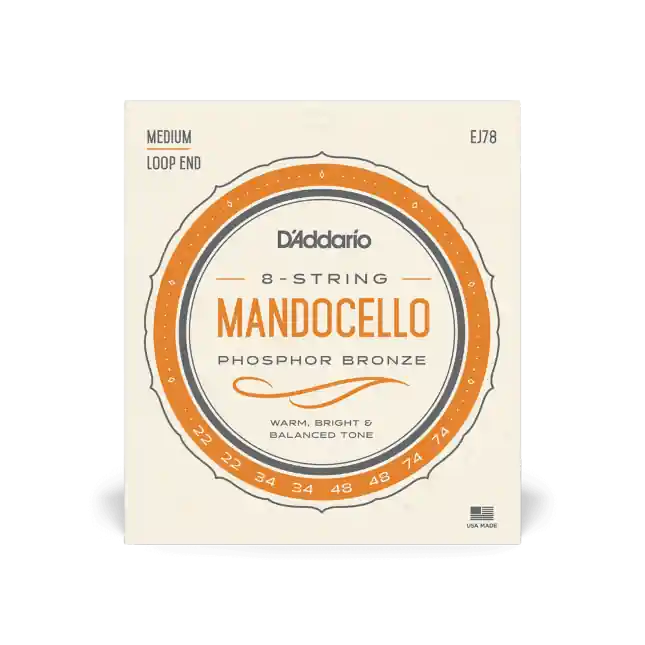 Mandocello/Phosphor Bronze Saitenstärke: 022-022-034-034- Super-Preis