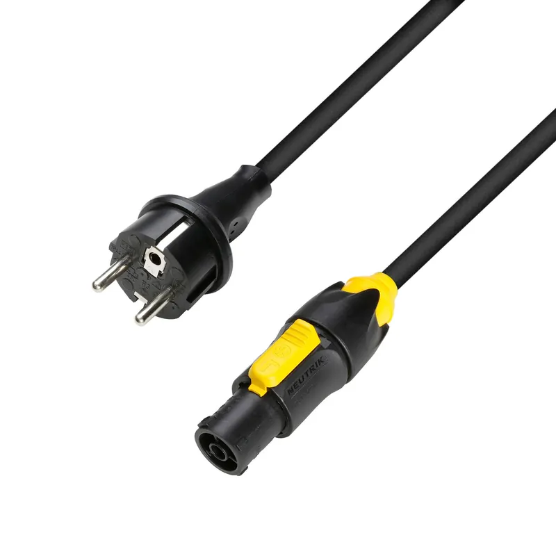 ah Cables 8101 T CON 1000 - Netzkabell CEE 7/7 - Powercon True1 1,5 mm² 10 m Direkt Vom Hersteller