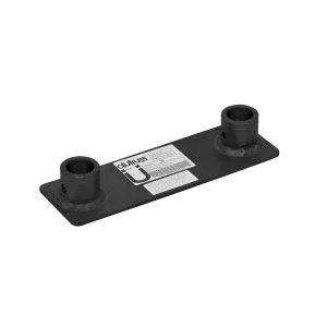 Zertifiziert ALUTRUSS BILOCK Bodenplatte SBBP sw