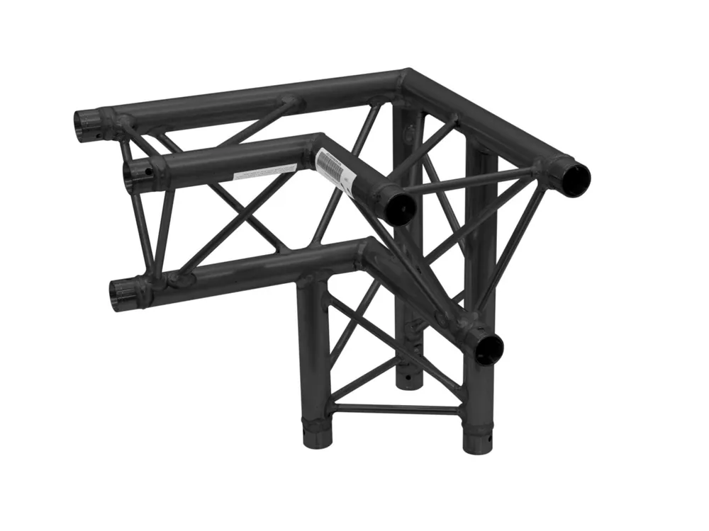 ALUTRUSS DECOLOCK DQ3-SPAL33 3-Weg Ecke 90° sw Solange Der Vorrat Reicht