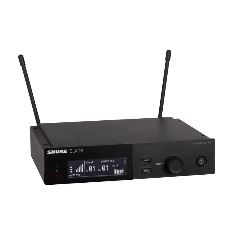 Preiswert SHURE SLXD4E Digitaler Drahtlosempfänger- S50 823-832 & 863-865 MHz