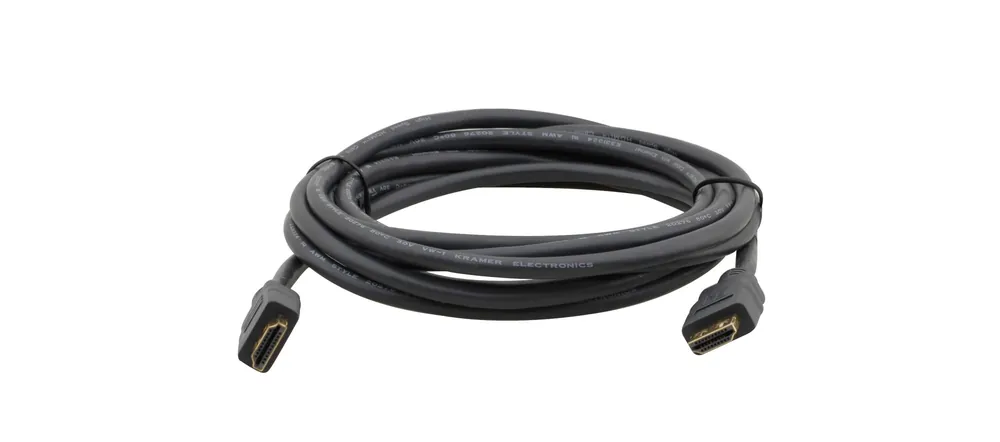 Kramer C-MHM/MHM(W)-10 - Flexibles High Speed HDMI-Kabel mit Ethernet (Stecker/Kupplung) - 3 Direktkauf
