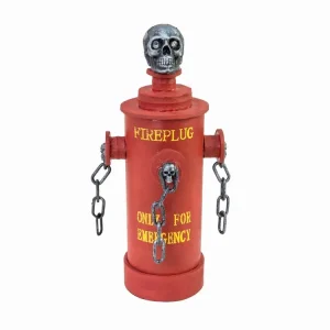 EUROPALMS Halloween Feuerhydrant, 28x13x13cm - Auslaufartikel Günstig