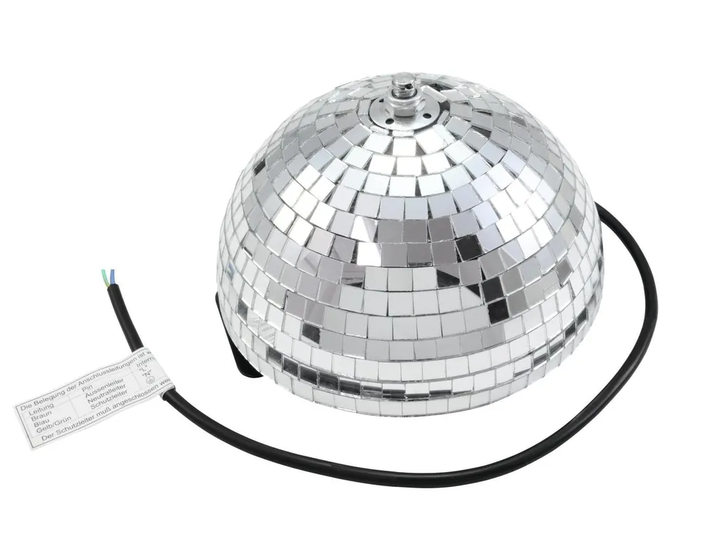 Halb Spiegelkugel 20cm mit Sicherh.Motor Saisonangebot