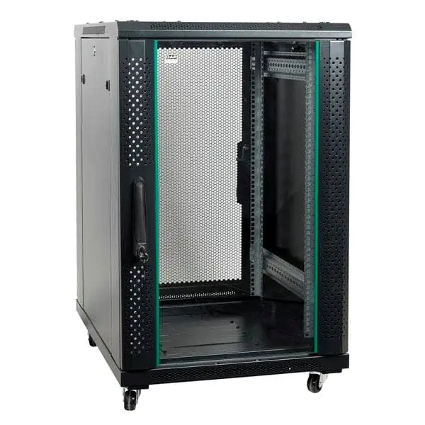Letzte Chance Showgear RCA-FSM Network Cabinet, Mesh Door