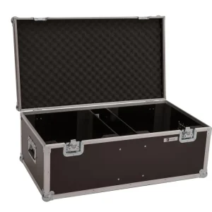 Neu ROADINGER Flightcase 2x LED THA-150F Theater-Spot
