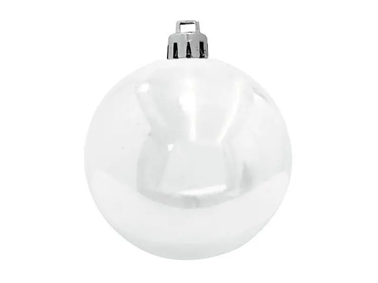 Direkt Vom Hersteller 4x Europalms Christbaumkugel 10cm, weiß