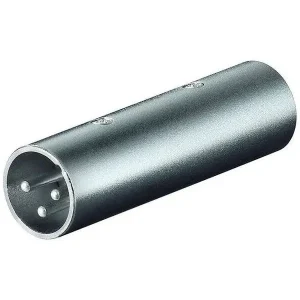 XLR- Adapter, 3-pol. XLR-Stecker > 3-pol. XLR-Stecker Kostenloser Rückversand