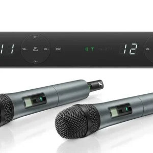 Sennheiser XSW 1-825 DUAL-AWireless Dual Vocal Set. Enthält (2) SKM 825-XSW Handtrans Preisreduziert