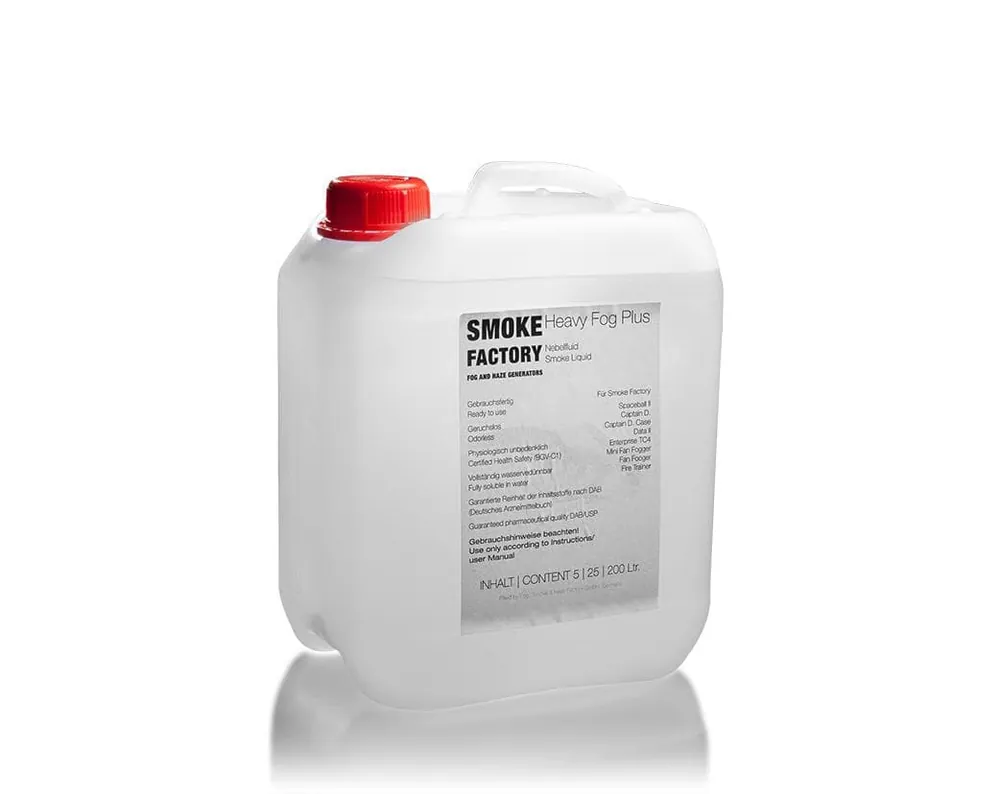 Begrenztes Angebot Smoke Factory Nebelfluid Heavy Fog PLUS 5l