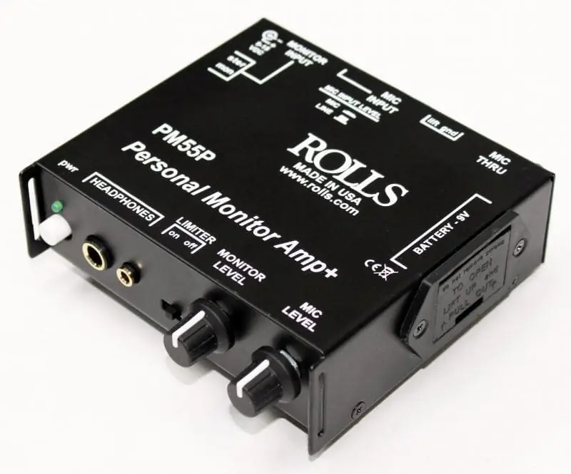 Rolls PM55P Personal Monitor Amp Kostenloser Rückversand