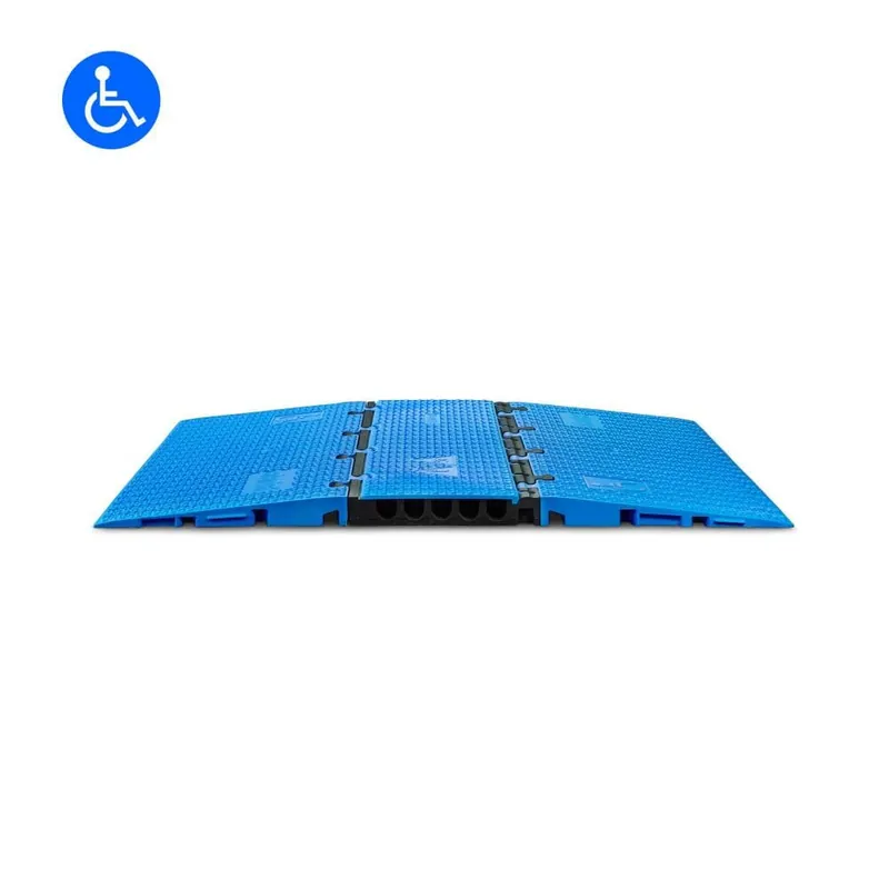 Defender MIDI 5 2D SET BLU - Midi 5 2D Set blau Modulsystem für Rollstuhlrampe und barrierefreien Üb Aktuell