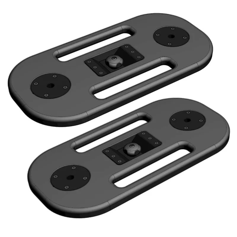HK Audio DFP 2x Doppel-Flanschplatte zur Aufnahme von zwei Distanzstangen mit M20-Gewinde Heißes Angebot